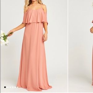 Show Me Your Mumu Caitlin Ruffle Maxi Dress